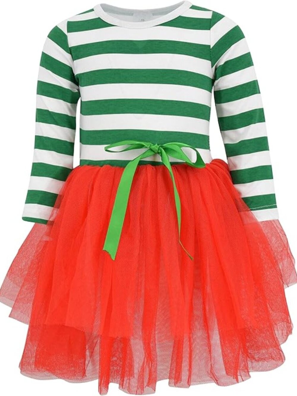 Unique Baby Girls Long Sleeve Tulle Tutu Dress Size 10
